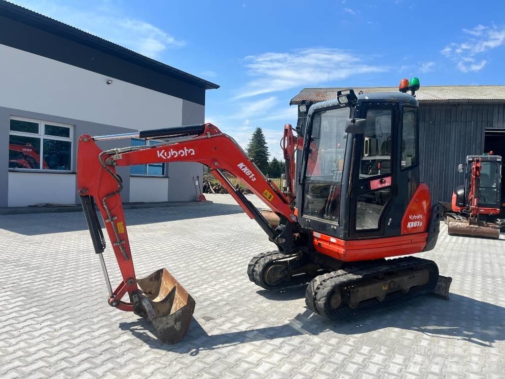 Kubota KX 61-3 Minigraafmachines < 7t