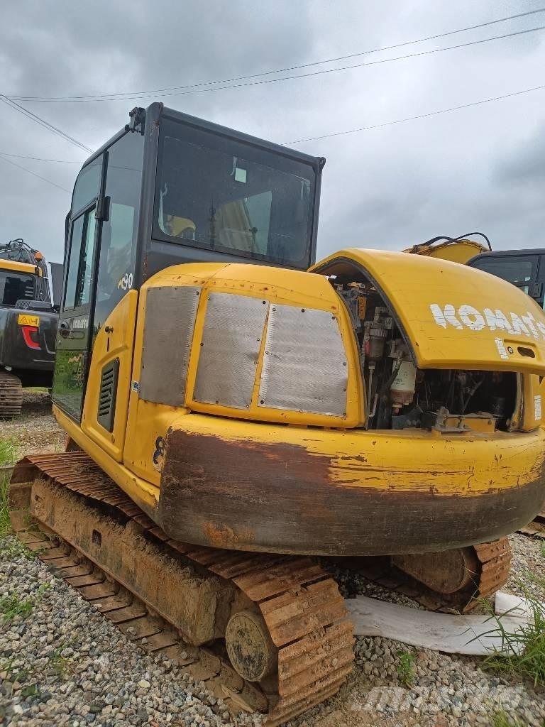 Komatsu PC 90 Rupsgraafmachines
