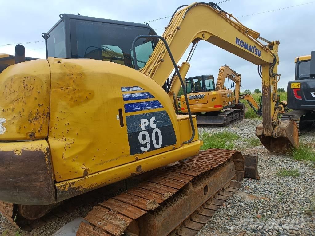Komatsu PC 90 Rupsgraafmachines
