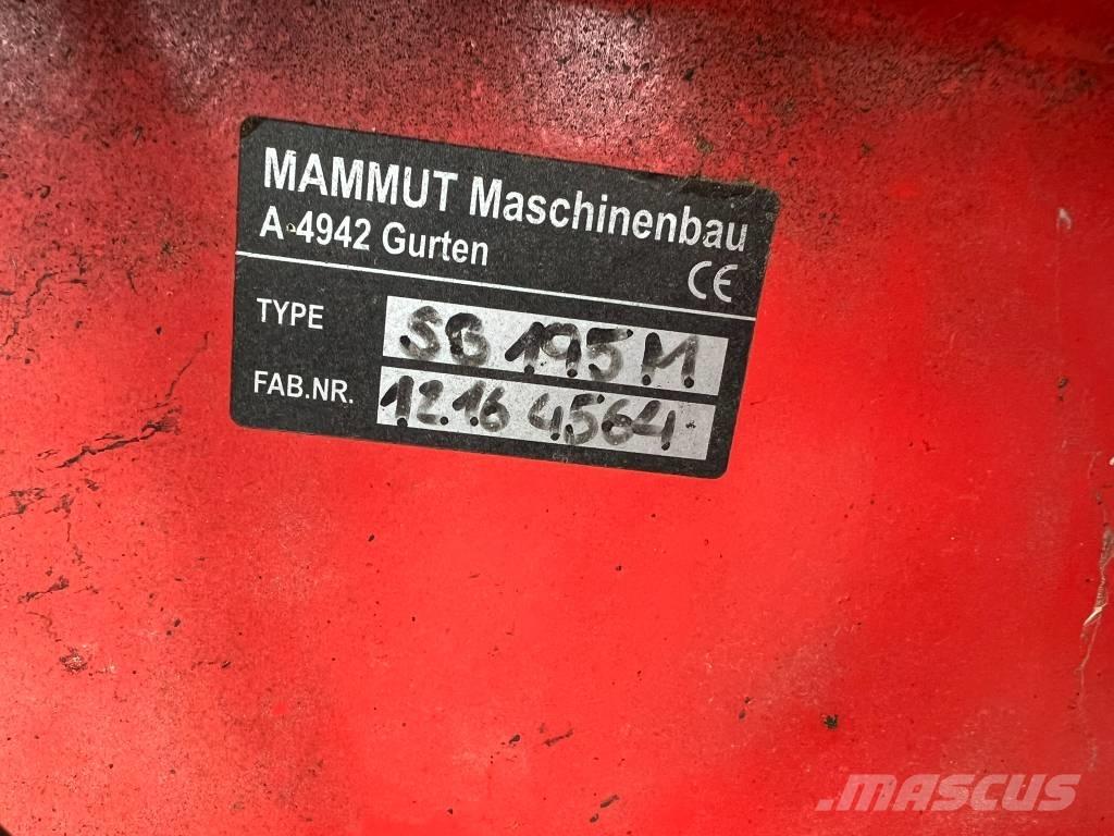 Mammut SB195M Uitkuilmachines