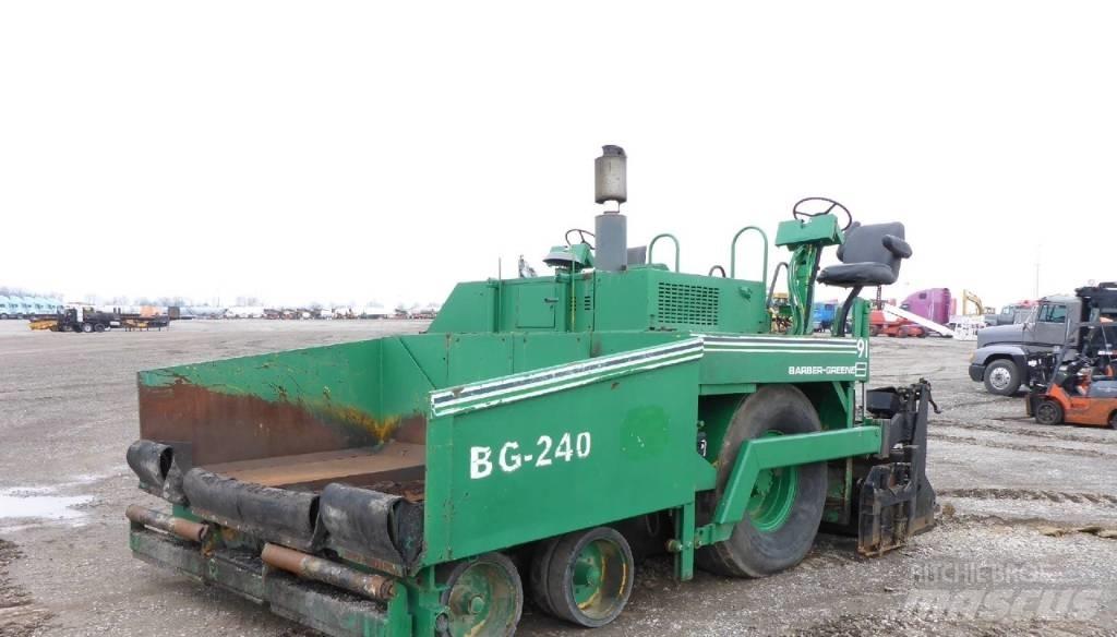Barber-Greene BG 240 Asfaltafwerkmachines