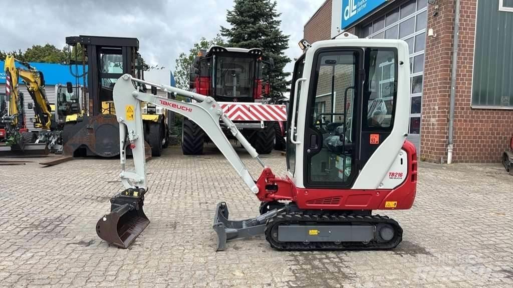 Takeuchi TB216 A Minigraafmachines < 7t