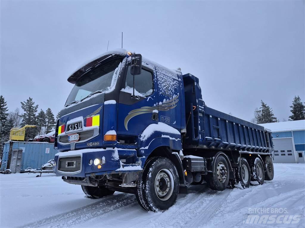 Sisu E12M 480 10X4 Oprijwagen