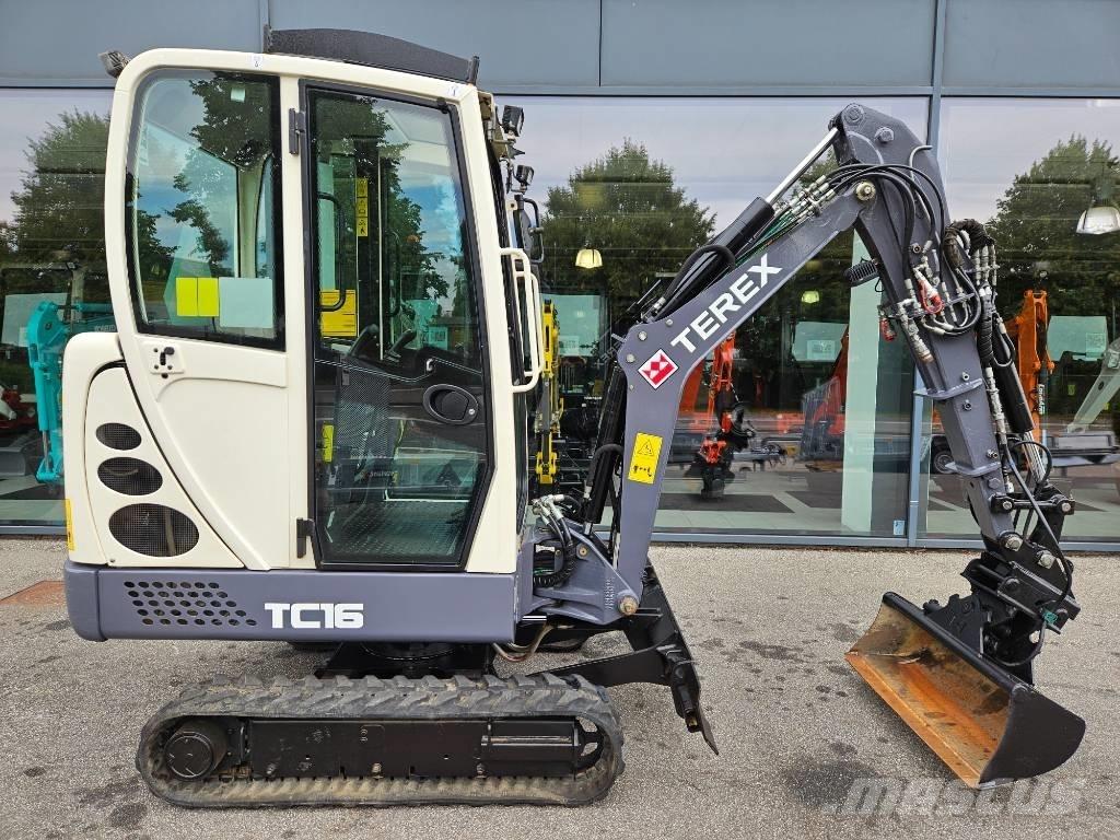 Terex TC 16 Minigraafmachines < 7t