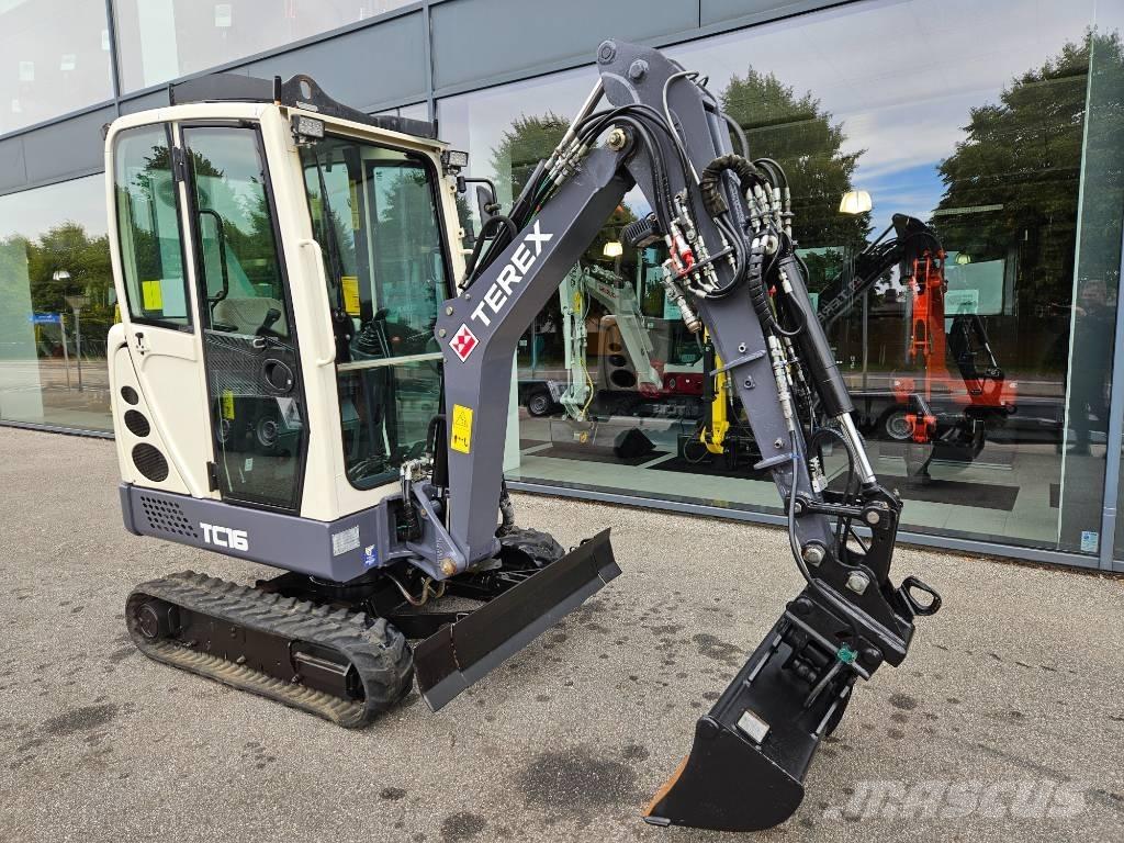 Terex TC 16 Minigraafmachines < 7t