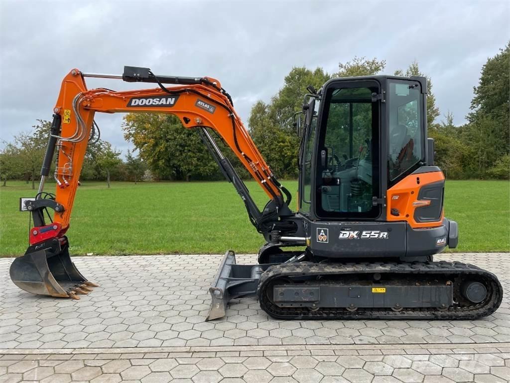 Doosan DX55R-7 Minigraafmachines < 7t