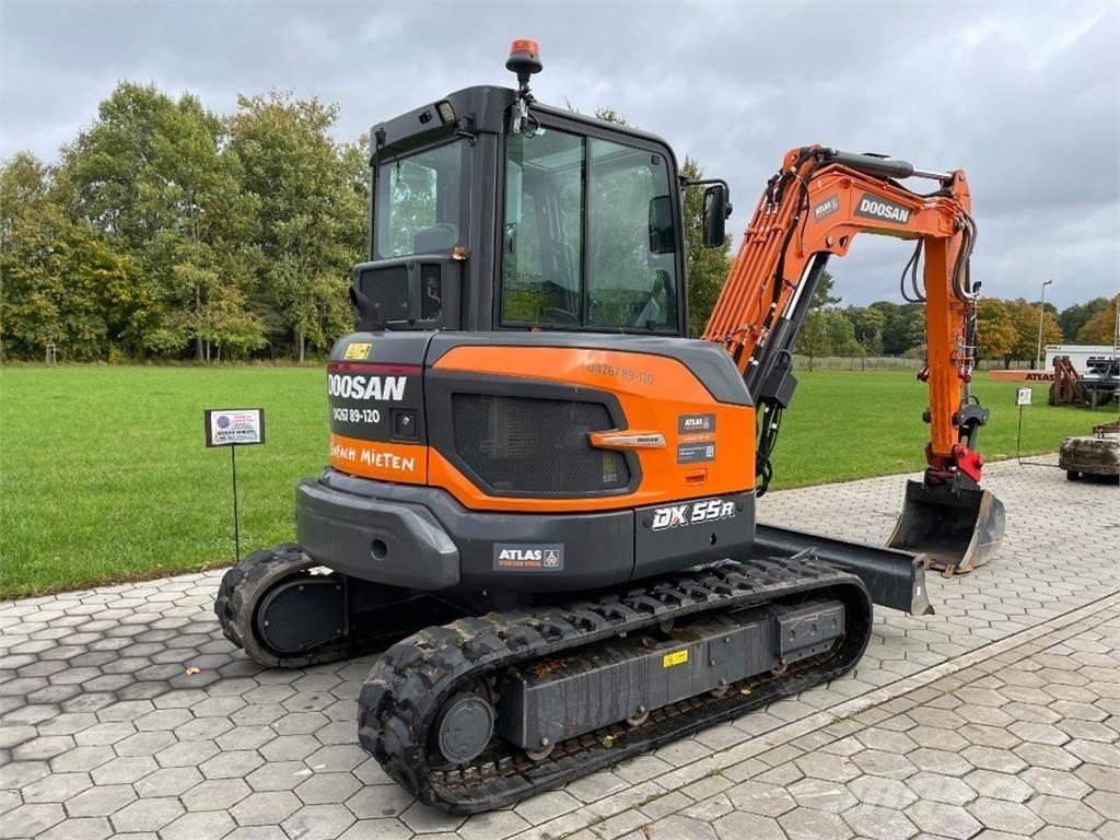 Doosan DX55R-7 Minigraafmachines < 7t