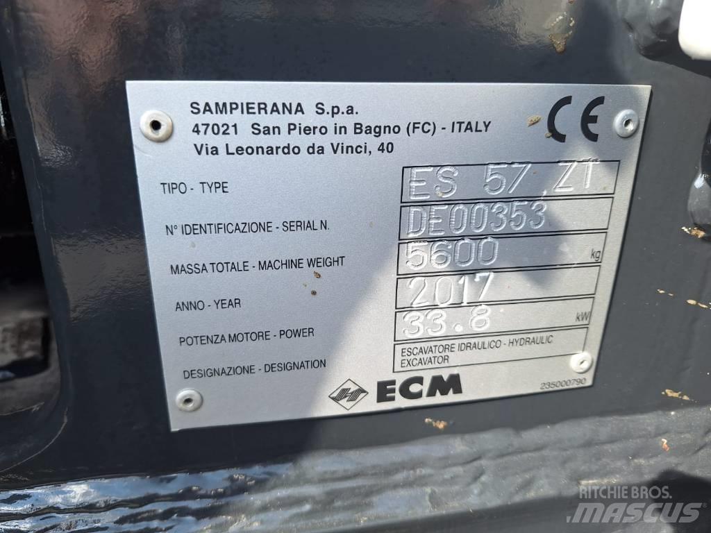 ECM ES 57 ZT Minigraafmachines < 7t