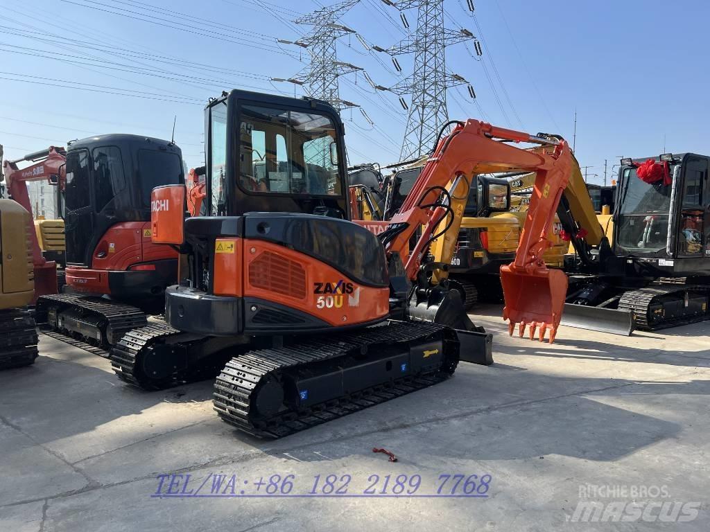 Hitachi ZX5OUR Minigraafmachines < 7t