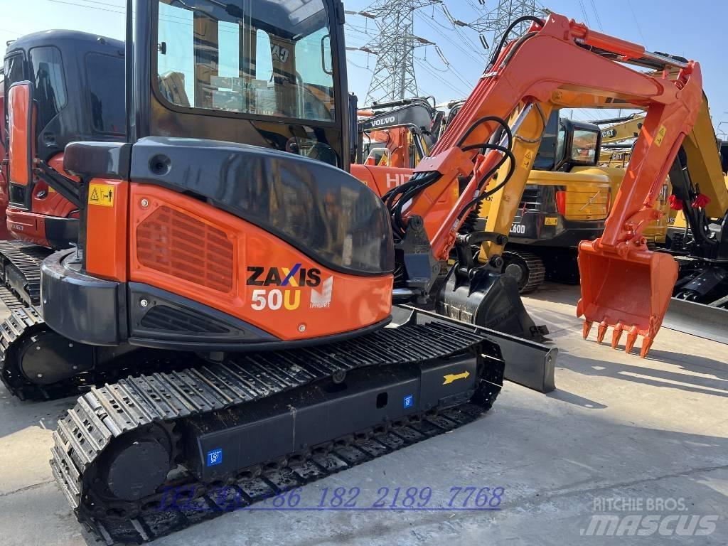 Hitachi ZX5OUR Minigraafmachines < 7t