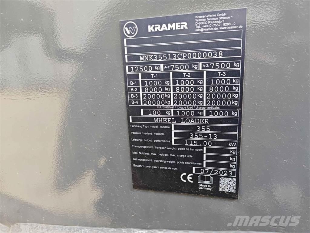 Kramer KL55.8T Verreikers voor landbouw