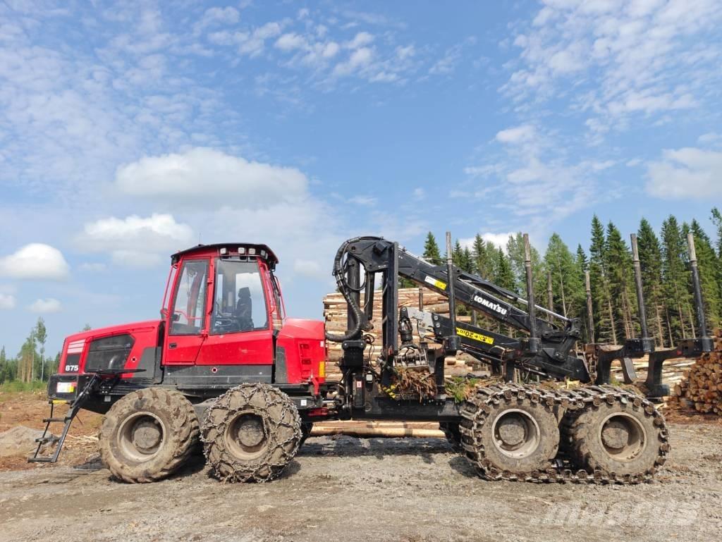 Komatsu 875 Uitrijwagens