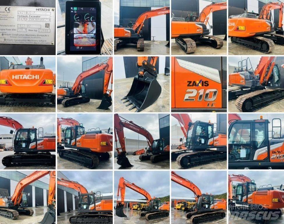 Hitachi ZX 210 LC-7 Rupsgraafmachines
