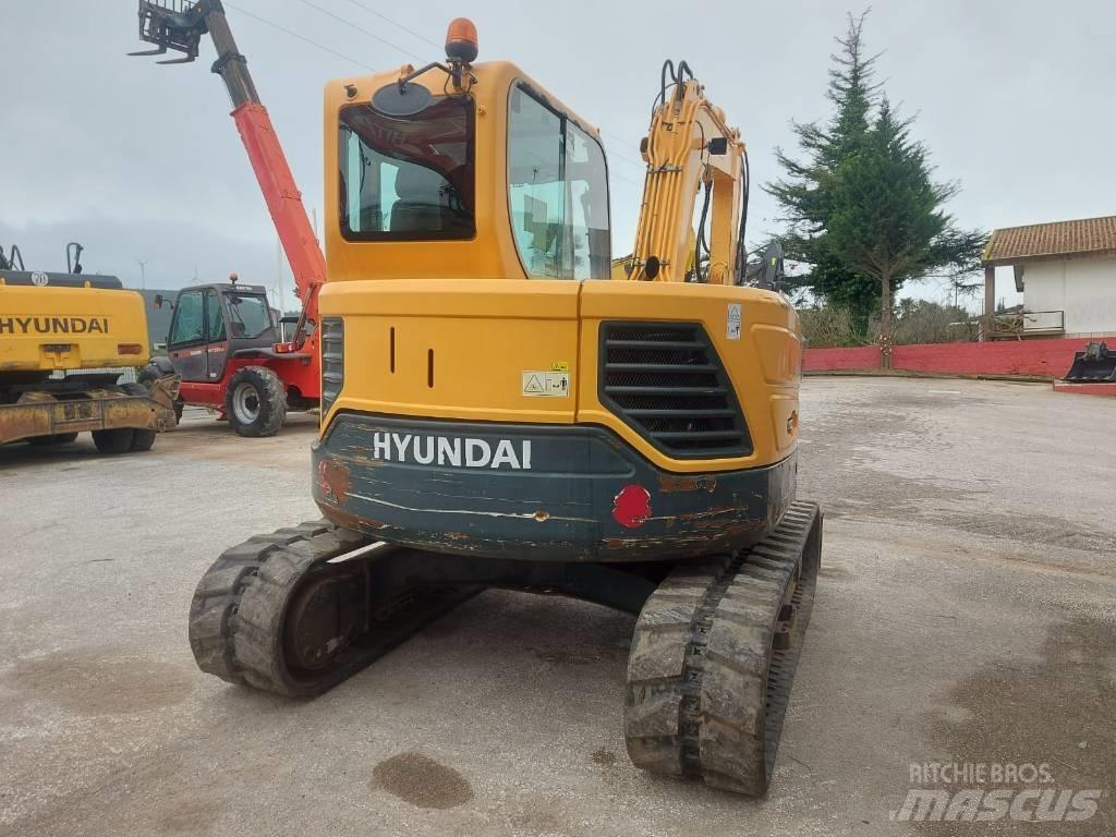 Hyundai R 80 CR Midigraafmachines 7t - 12t