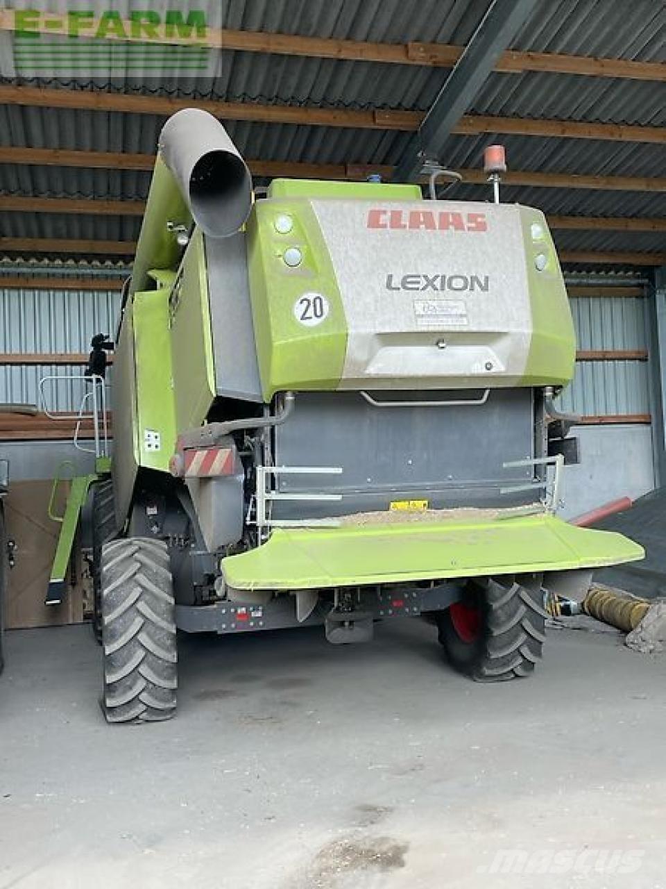 CLAAS lexion 650 Maaidorsmachines