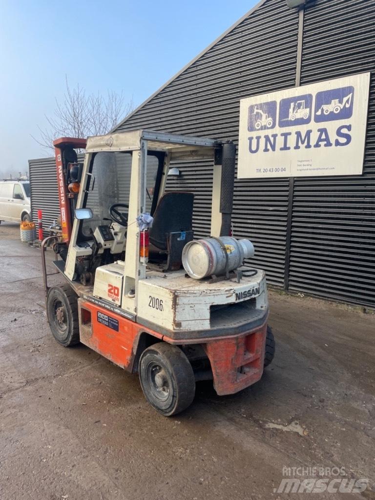 Nissan FG20 LPG heftrucks