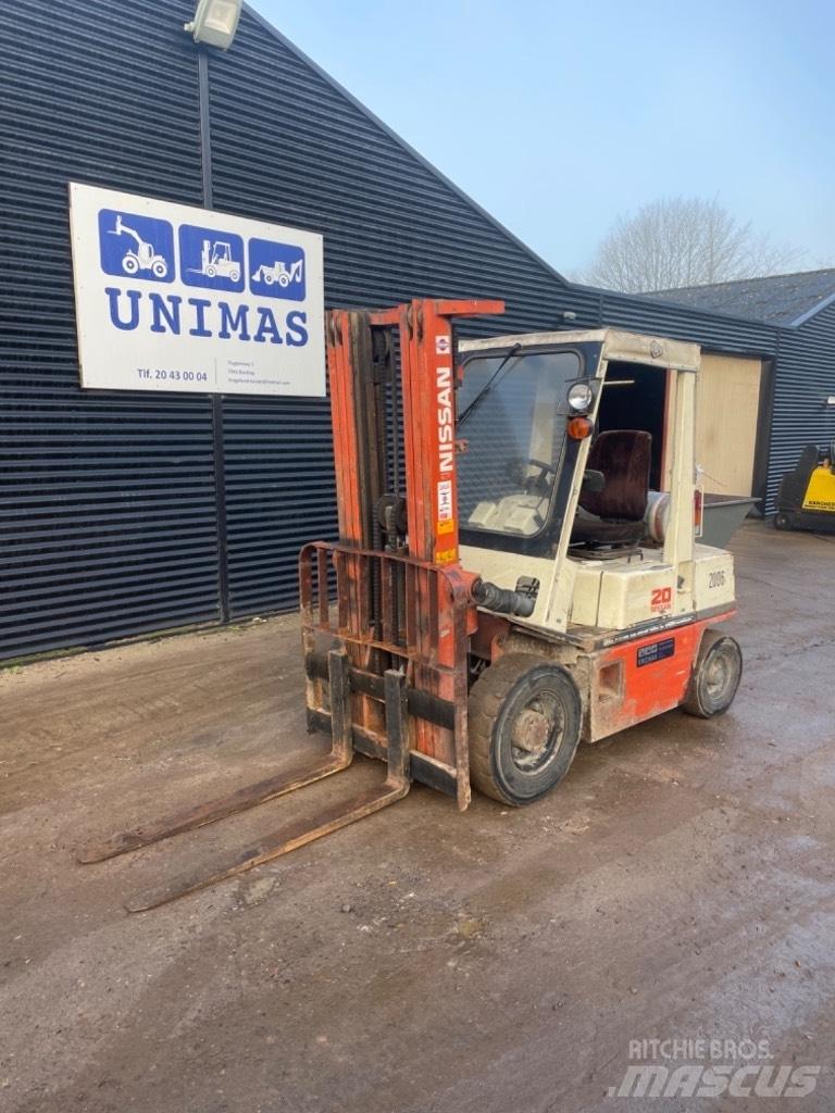 Nissan FG20 LPG heftrucks