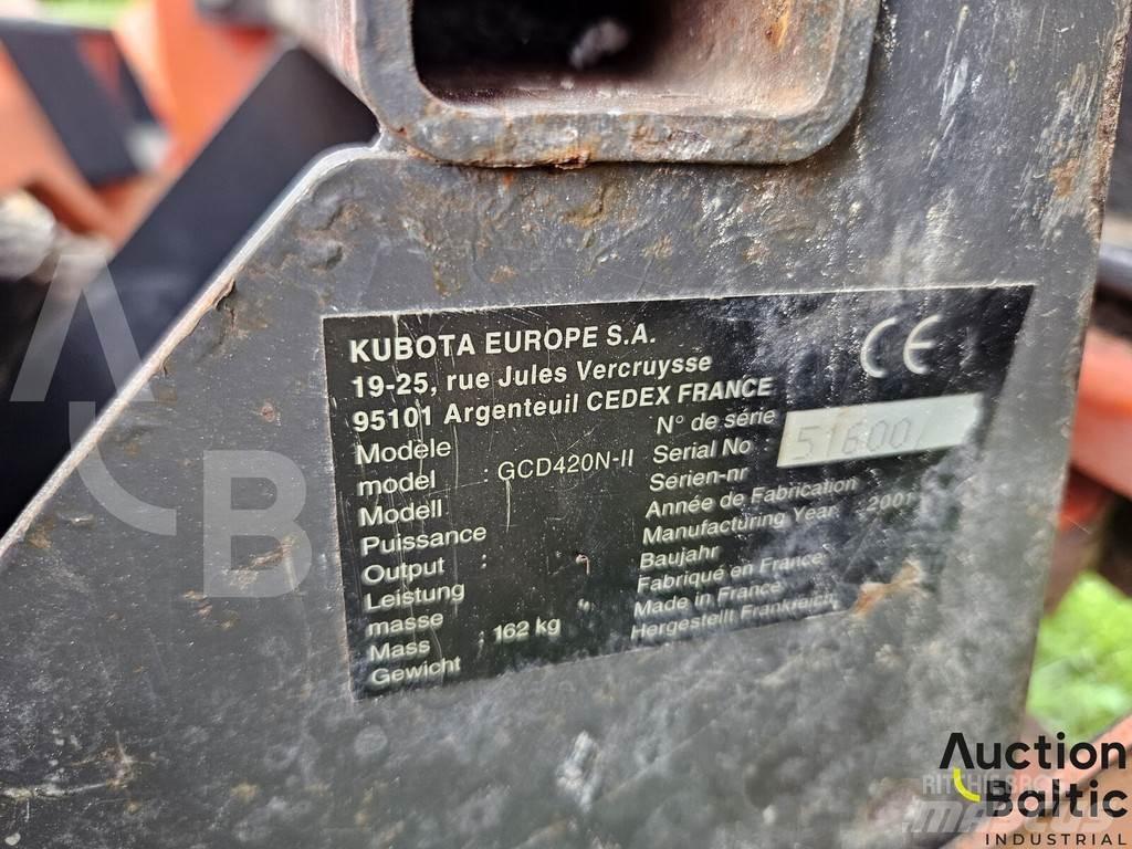 Kubota GCD420N-II Rijmaaiers