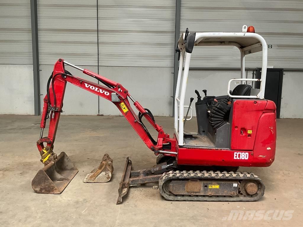Volvo EC 18 D Minigraafmachines < 7t
