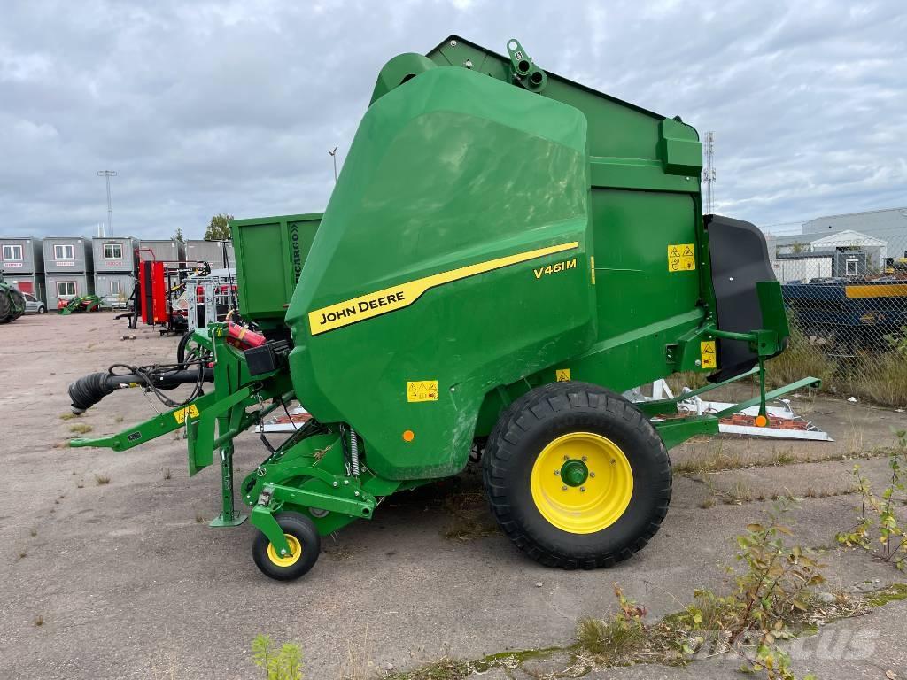 John Deere V 461 M Ronde-balenpersen