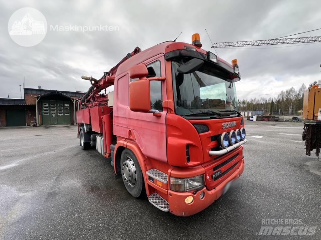 Scania P 230 LB Betonmixers en pompen