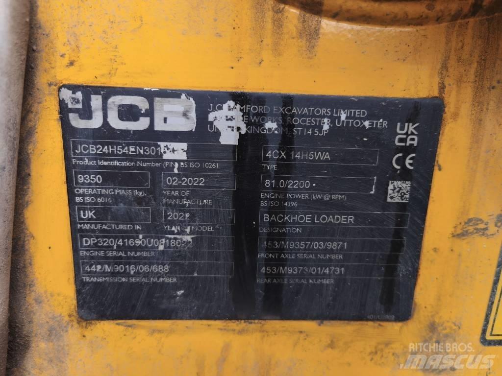 JCB 4 CX PRO AEC Graaf-laadcombinaties