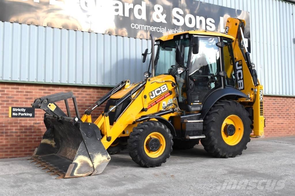 JCB 3CX Sitemaster Graaf-laadcombinaties