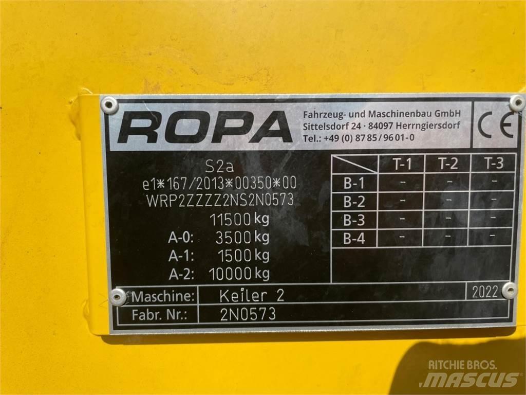 Ropa KEILER 2 Aardappelrooiers