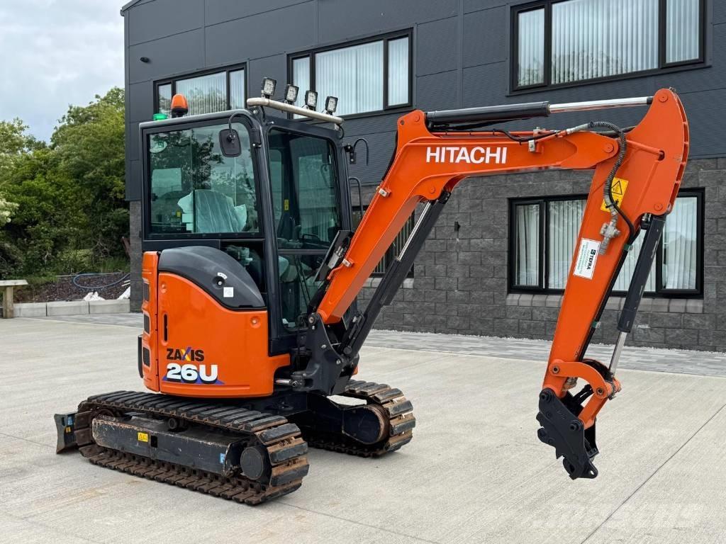 Hitachi ZX 26 U-6CLR Minigraafmachines < 7t