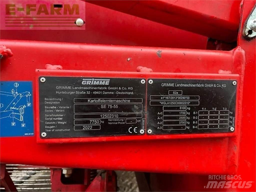 Grimme se 75-55 sb Aardappelrooiers