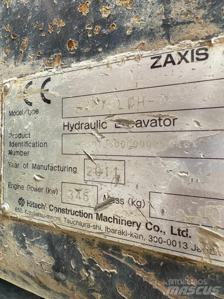 Hitachi ZX670CH-3 Rupsgraafmachines