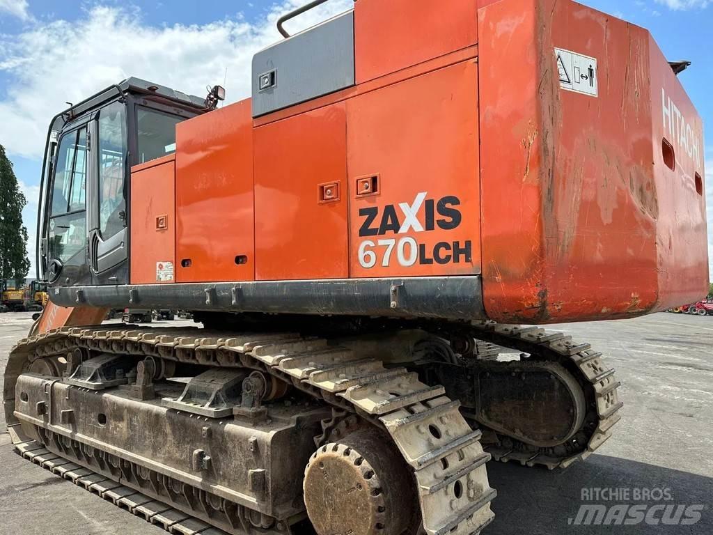 Hitachi ZX670CH-3 Rupsgraafmachines