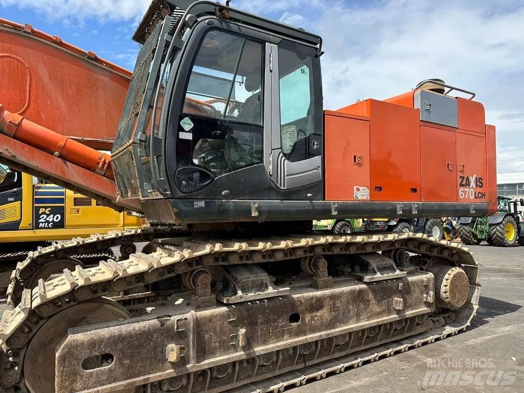 Hitachi ZX670CH-3 Rupsgraafmachines