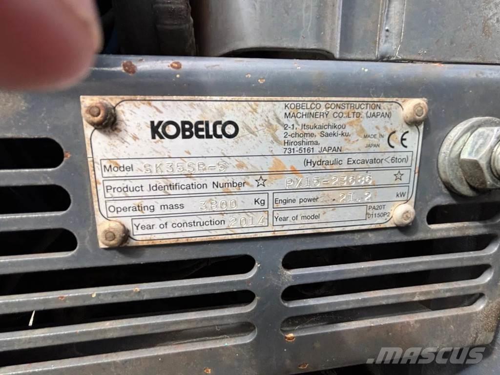 Kobelco SK35SR-5 Minigraafmachines < 7t