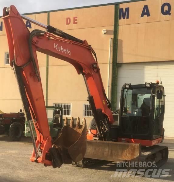 Kubota KX 080-4 Midigraafmachines 7t - 12t