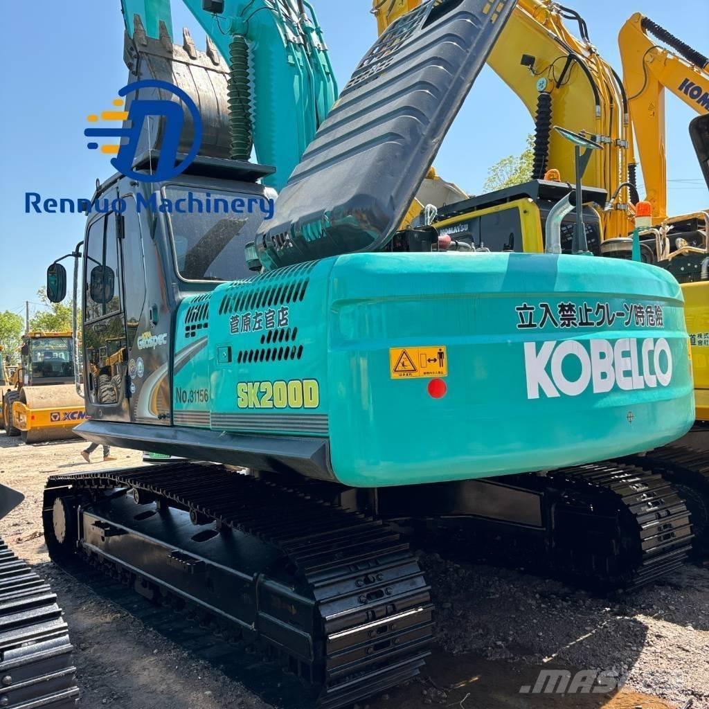 Kobelco SK 200 Rupsgraafmachines