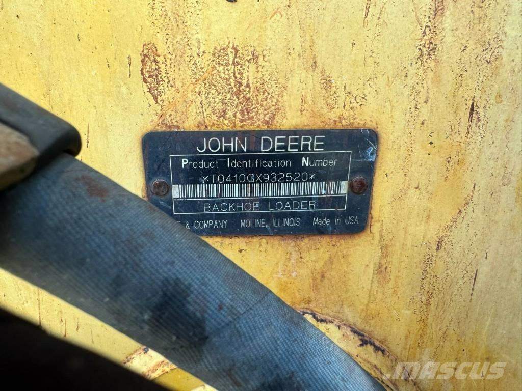 DEERE 410G Graaf-laadcombinaties