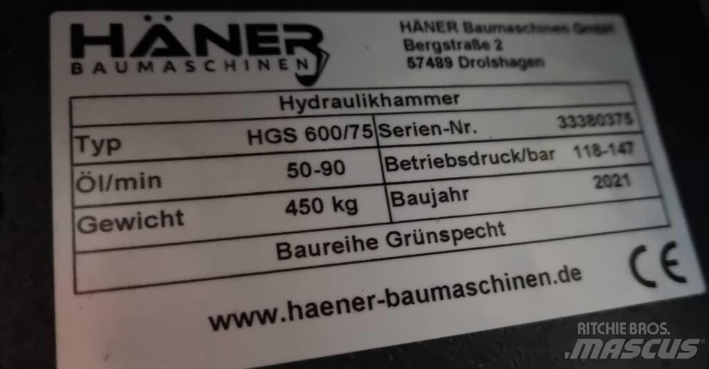 Häner HGS 600/75 Hamers en brekers