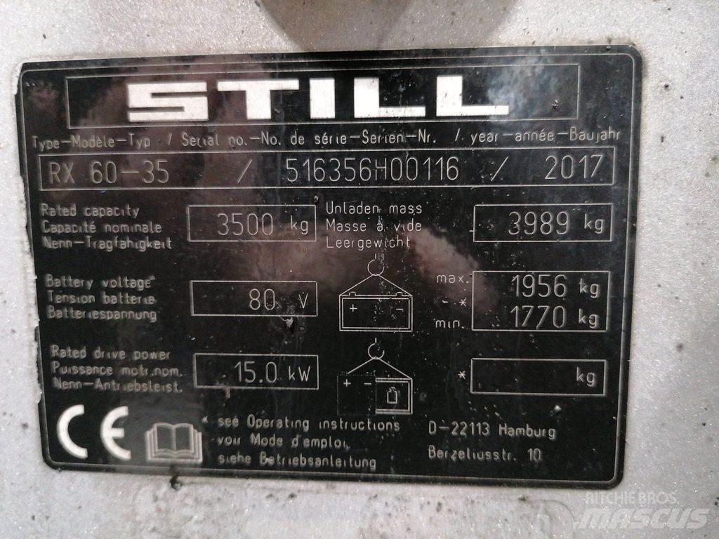 Still RX60-35 Elektrische heftrucks