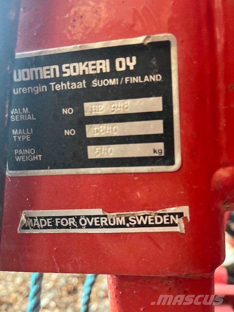 Överum D840 Zaaimachines