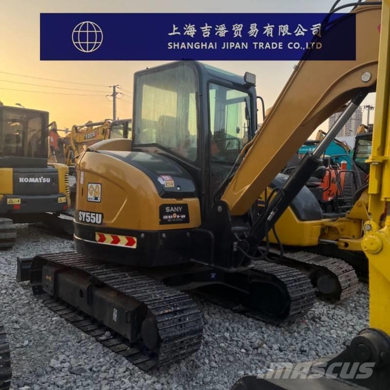 Sany SY 55 Rupsgraafmachines