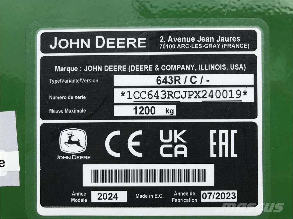 John Deere 6R 110 Tractoren