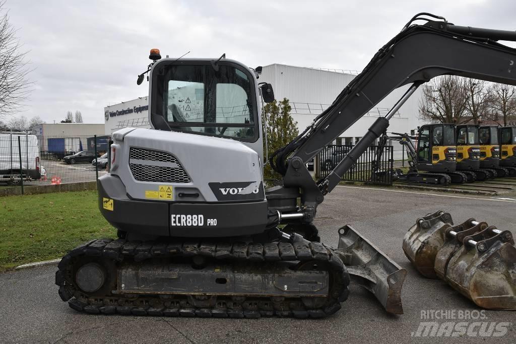 Volvo ECR 88 D Midigraafmachines 7t - 12t