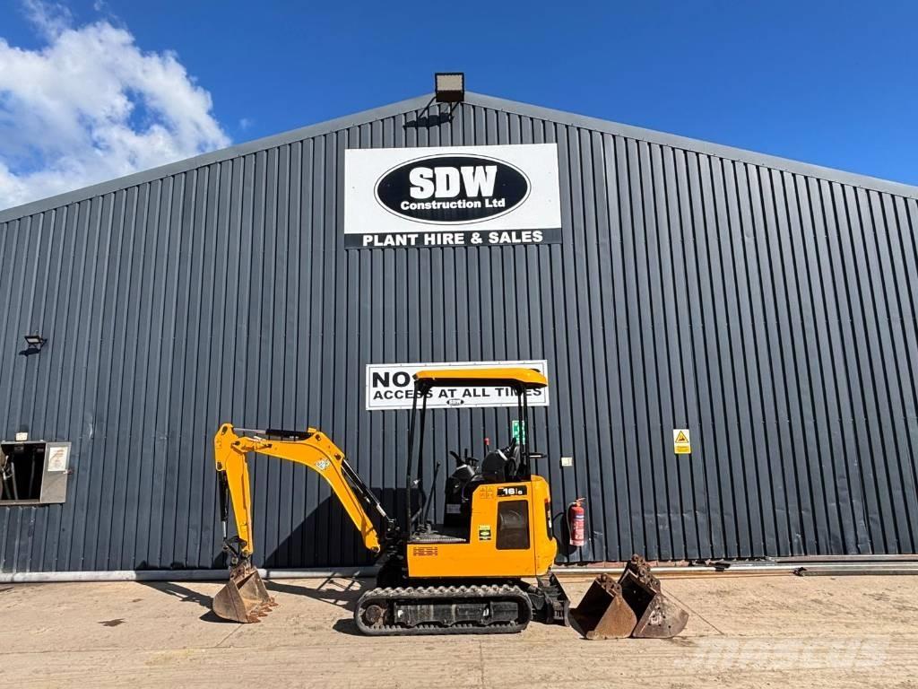 JCB 16 C Minigraafmachines < 7t