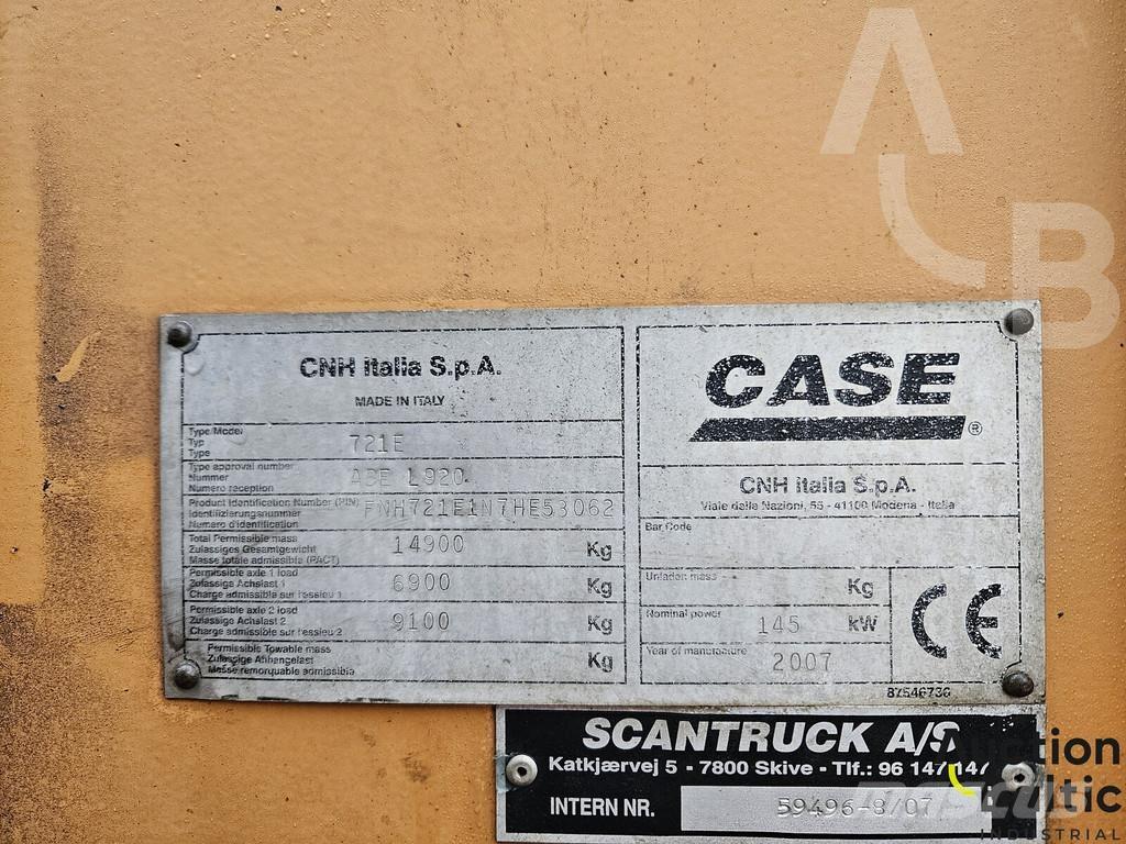 CASE 721 E Wielladers