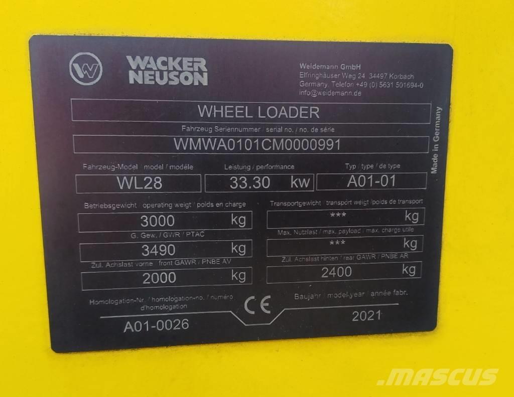 Wacker Neuson WL 28 Wielladers