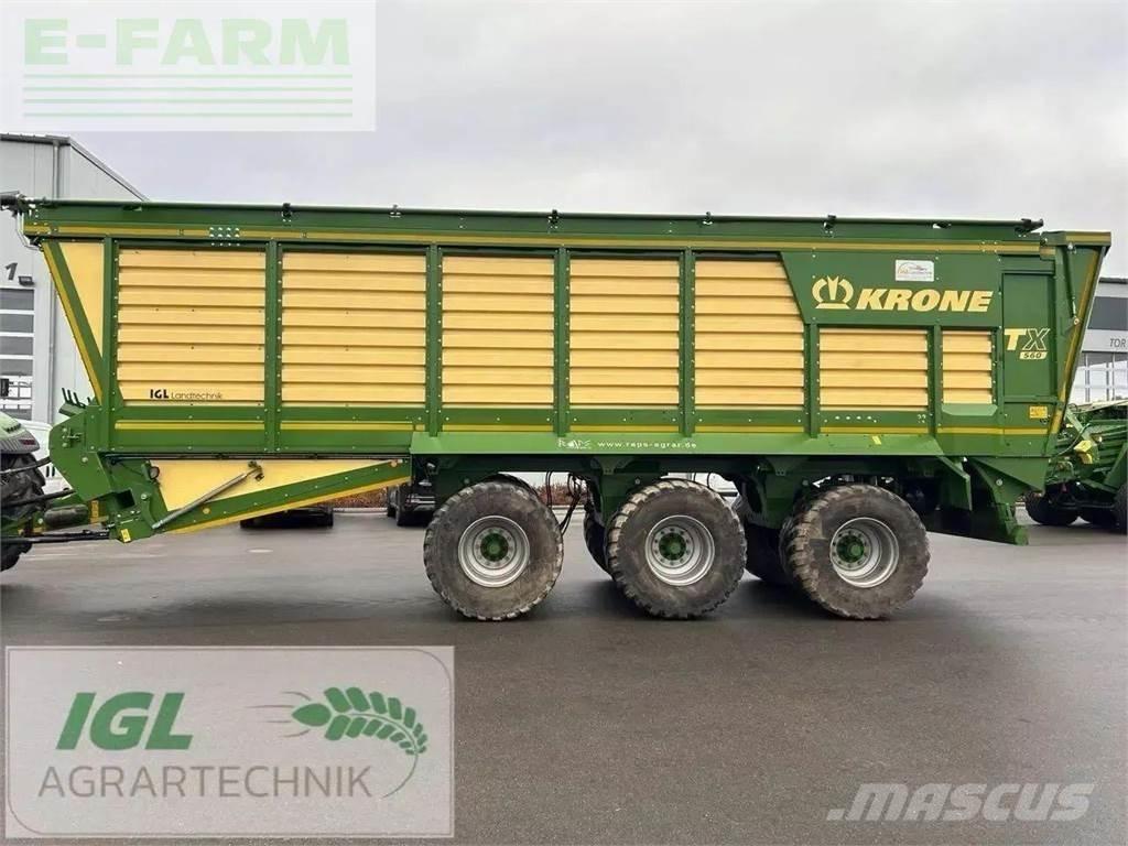 Krone tx 560 Graantransportwagen