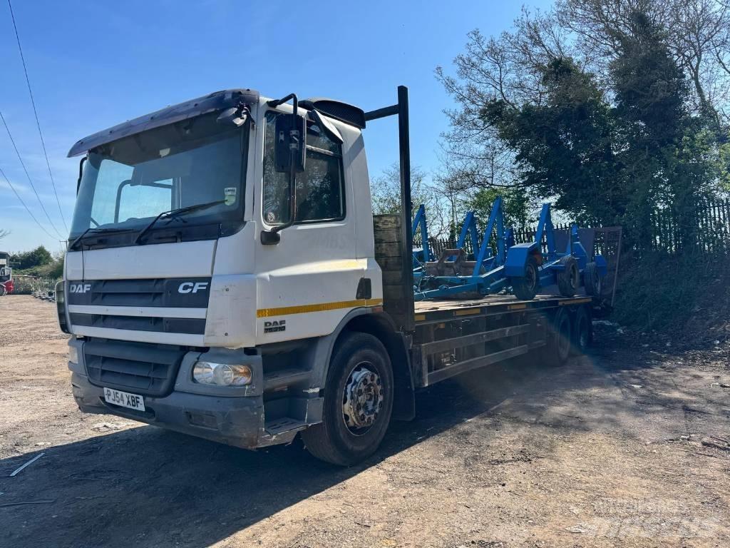 DAF DAF FAS CF75.310 Vrachtwagen met vlakke laadvloer en lier