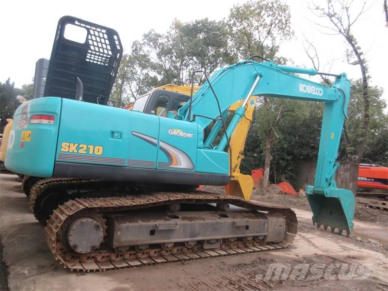 Kobelco SK 210 Rupsgraafmachines