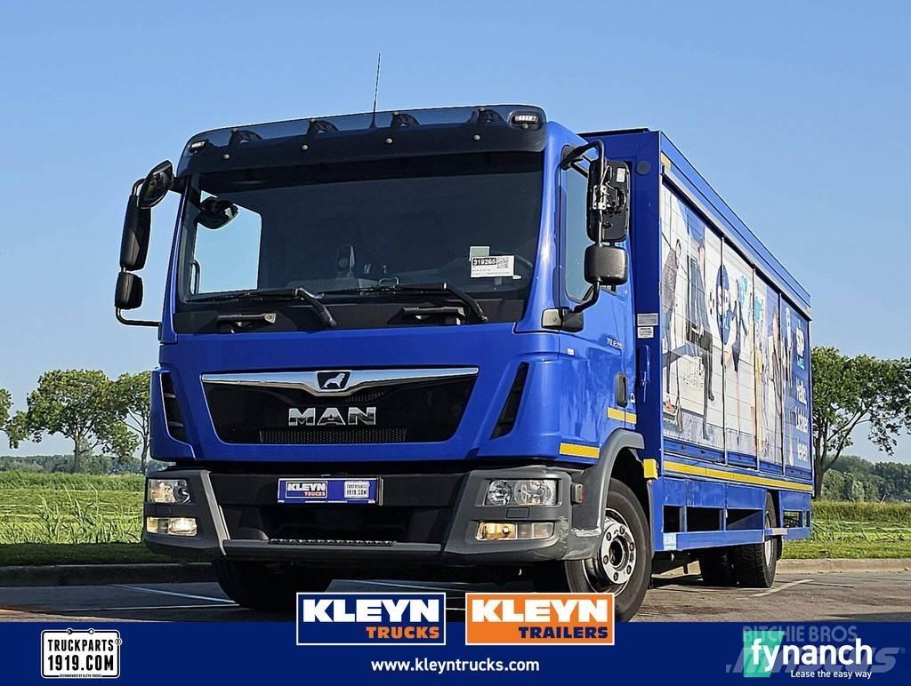 MAN 12.190 TGL Bakwagens met gesloten opbouw